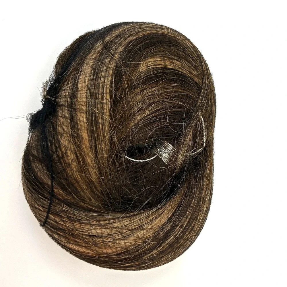 Glam Seamless InvisiClip Hair Extensions HBB Honey Bronzed Brown 7 Wefts 20